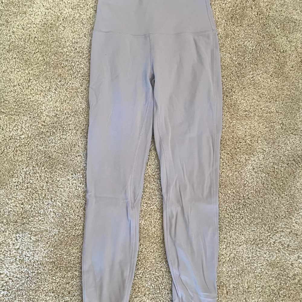 Blush/grey tone Lululemon Align leggings